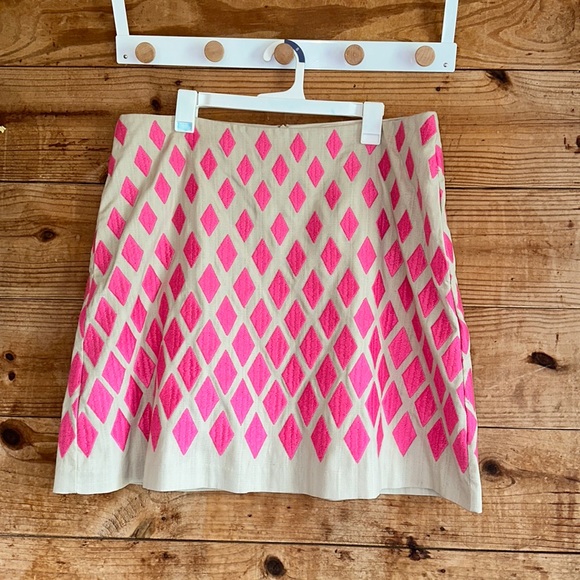 Boden Skirts Boden Pencil Skirt With Diamond Shape Design Poshmark